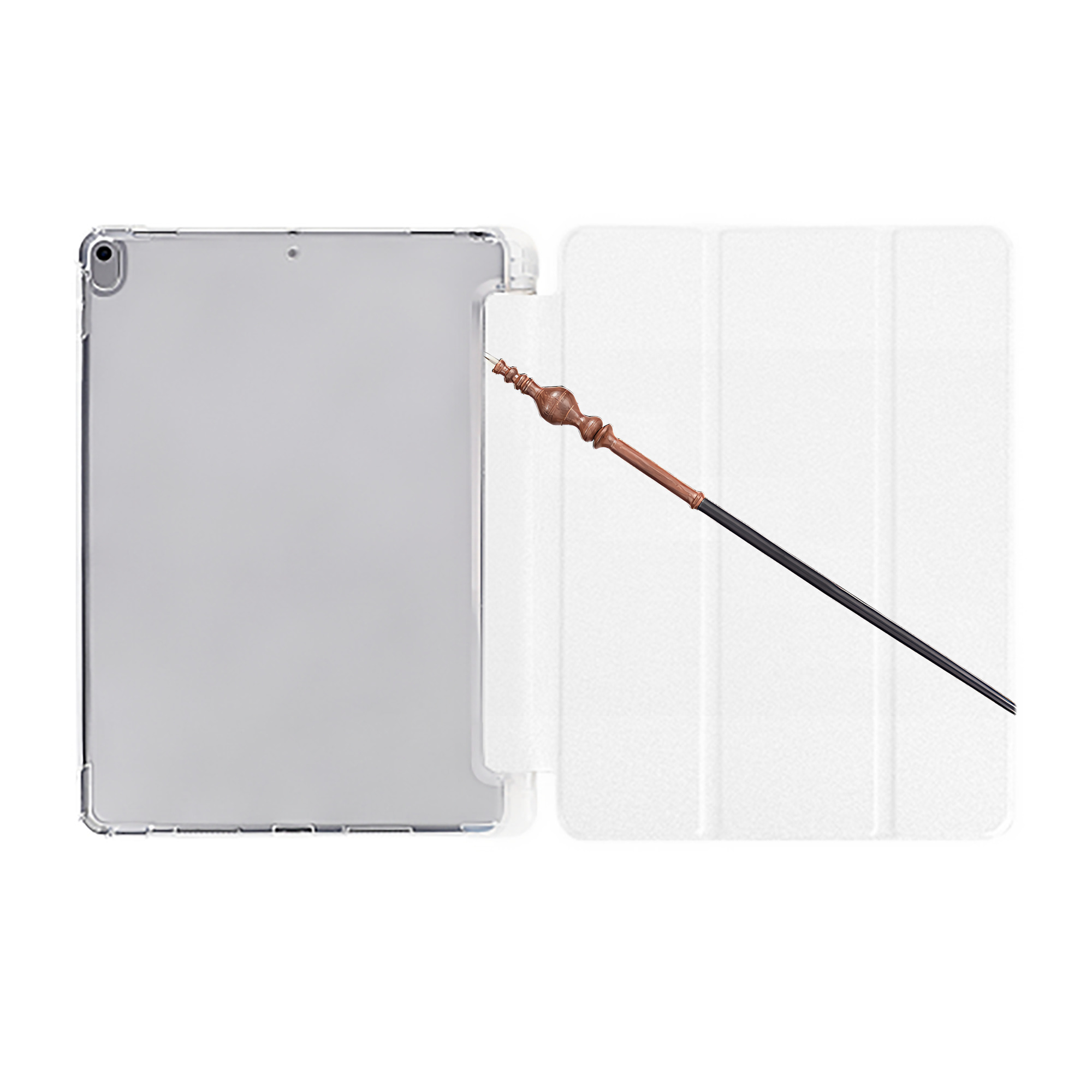 （画像用） Harry Potter ハリー・ポッターシリーズ IPad ケース ペン収納付き 三つ折りスタンド PUレザー×シリコン 対応機種9.5/10.5/10.9インチ